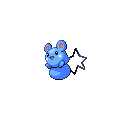 Azurill official in-game sprite