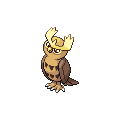 Noctowl official in-game sprite