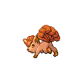 Vulpix official in-game sprite