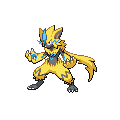 Zeraora official in-game sprite